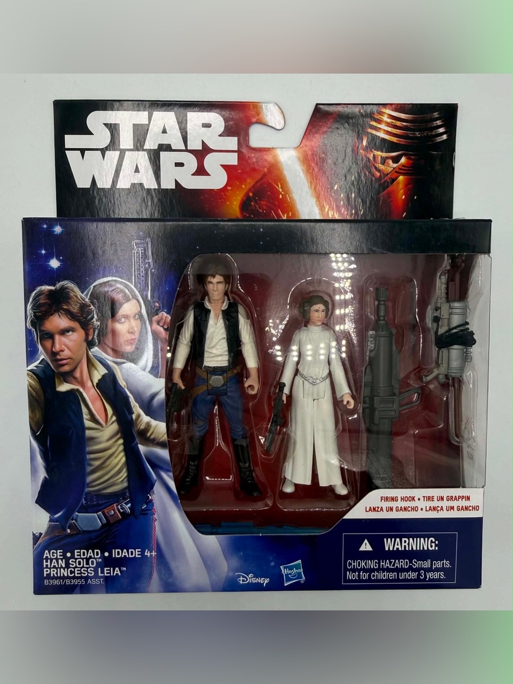 Hasbro Star Wars A New Hope Han Solo & Princess Leia Action Figure 2-Pack
